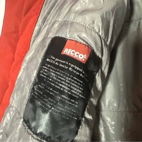 The North Face Apex Recco Avalanche Rescue System Red Winter Snow Jacket S - Picture 9 of 11